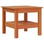 Massiver Kiefernholz-Couchtisch in brauner Wachsoberfläche, 45x45x40 cm. von , Couchtisch - Ref: Foro24-847174, Preis: 54,20 ...