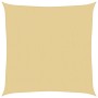 Sonnensegel aus 100% Polyester Oxford in Sandfarbe, 3x3 m. von , Sonnenschirme - Ref: Foro24-4000410, Preis: 36,41 €, Rabatt: %