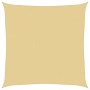 100% polyester oxford sail awning in sand color, 4x4 m by , Umbrellas - Ref: Foro24-4000412, Price: 53,65 €, Discount: %