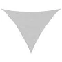 Polyester oxford 100% light gray sail shade 3.5x3.5x4.9 m by , Umbrellas - Ref: Foro24-4000917, Price: 31,19 €, Discount: %