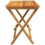 Mesa de jardín plegable madera maciza de acacia 90x52,5x65 cm de , Mesas de jardín - Ref: Foro24-364894, Precio: 77,84 €, Des...