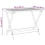 Mesa de jardín plegable madera maciza de acacia 90x52,5x65 cm de , Mesas de jardín - Ref: Foro24-364894, Precio: 77,84 €, Des...