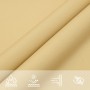 100% polyester oxford sail awning in sand color, 5x2.5 m by , Umbrellas - Ref: Foro24-4000569, Price: 51,32 €, Discount: %