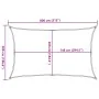 Toldo de vela poliéster oxford 100% arena 8x5 m de , Sombrillas - Ref: Foro24-4000581, Precio: 116,92 €, Descuento: %