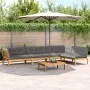 Set de sofás de palets de jardín y cojines 5 pzas madera acacia de , Sofás de exterior - Ref: Foro24-3209512, Precio: 883,81 ...