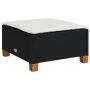Set de sofás de jardín y cojines 8 piezas ratán sintético negro de , Conjuntos de jardín - Ref: Foro24-3261941, Precio: 546,5...