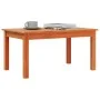 Solid pine wood coffee table in brown wax finish 80x50x40 cm by , Coffee table - Ref: Foro24-847176, Price: 58,71 €, Discount: %