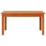 Solid pine wood coffee table in brown wax finish 80x50x40 cm by , Coffee table - Ref: Foro24-847176, Price: 58,71 €, Discount: %
