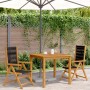 Gartenstühle 2 Stück Massivholz Akazie Schwarz Polypropylen von , Gartenstühle - Ref: Foro24-367654, Preis: 159,72 €, Rabatt: %