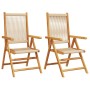 Gartenstühle 2 Stück Massivholz Akazie Polypropylen Beige von , Gartenstühle - Ref: Foro24-367656, Preis: 175,99 €, Rabatt: %