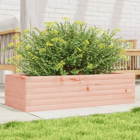 Solid Douglas fir wood planter 90x40x23 cm by , Pots and planters - Ref: Foro24-847226, Price: 70,42 €, Discount: %