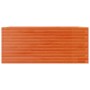 Solid pine wood planter in brown wax 110x60x45.5 cm by , Pots and planters - Ref: Foro24-847285, Price: 153,43 €, Discount: %