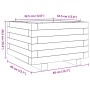 Massive Douglas-Holz-Pflanzkübel 40x40x26,5 cm von , Töpfe und Pflanzgefäße - Ref: Foro24-847291, Preis: 46,66 €, Rabatt: %