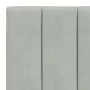 Bed frame with dark gray velvet and LED lights 90x190 cm by , Beds and slatted bases - Ref: Foro24-3213757, Price: 149,28 €, ...