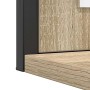 Juego de muebles de baño 3 pcs Marrón 60 x 33 x 60 cm