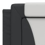 Bett mit schwarz-weißer Kunstleder-Matratze 180x200 cm von , Betten und Lattenroste - Ref: Foro24-3208815, Preis: 442,18 €, R...