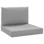Cushions for pallets, 2 units, gray Oxford fabric by , Cushions for chairs and sofas - Ref: Foro24-361755, Price: 42,79 €, Di...