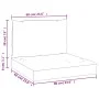 Cushions for pallets, 2 units, gray Oxford fabric by , Cushions for chairs and sofas - Ref: Foro24-361755, Price: 42,79 €, Di...
