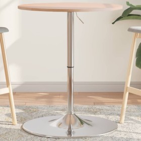 Hoher massiver Eichentisch Ø60x89,5 cm von , Küchen- und Esstische - Ref: Foro24-3270626, Preis: 92,75 €, Rabatt: %