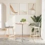 Hoher massiver Eichentisch Ø60x89,5 cm von , Küchen- und Esstische - Ref: Foro24-3270626, Preis: 91,74 €, Rabatt: %