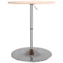 Solid oak wood high table Ø60x89.5 cm by , Kitchen and dining tables - Ref: Foro24-3270626, Price: 92,75 €, Discount: %