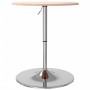 Solid oak wood high table Ø60x89.5 cm by , Kitchen and dining tables - Ref: Foro24-3270626, Price: 92,75 €, Discount: %