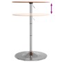 Solid oak wood high table Ø60x89.5 cm by , Kitchen and dining tables - Ref: Foro24-3270626, Price: 92,75 €, Discount: %