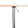 Hoher massiver Eichentisch Ø60x89,5 cm von , Küchen- und Esstische - Ref: Foro24-3270626, Preis: 91,74 €, Rabatt: %