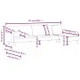 Zweiteiliges Sofaset in hellem Grau aus Stoff. von , Sofas - Ref: Foro24-3216300, Preis: 411,45 €, Rabatt: %