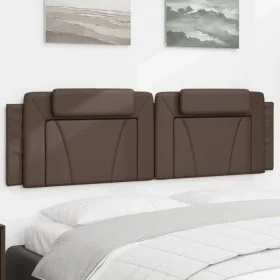 Gepolstertes Kopfteil aus braunem Kunstleder, 180 cm. von , Kopf- und Fußteile - Ref: Foro24-374806, Preis: 48,88 €, Rabatt: %