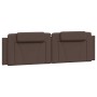 Gepolstertes Kopfteil aus braunem Kunstleder, 180 cm. von , Kopf- und Fußteile - Ref: Foro24-374806, Preis: 50,80 €, Rabatt: %