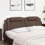 Gepolstertes Kopfteil aus braunem Kunstleder, 180 cm. von , Kopf- und Fußteile - Ref: Foro24-374806, Preis: 50,80 €, Rabatt: %