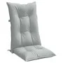Cushions for high back chair, 6 units, light gray melange fabric. by , Cushions for chairs and sofas - Ref: Foro24-4002348, P...