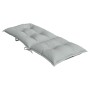 Cojines para silla respaldo alto 6 uds tela gris claro melange de , Cojines para sillas y sofás - Ref: Foro24-4002348, Precio...