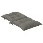 Cushions for low back chair, set of 4, dark gray melange fabric. by , Cushions for chairs and sofas - Ref: Foro24-4002383, Pr...