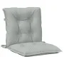 Cushions for low back chair, set of 6, light gray melange fabric. by , Cushions for chairs and sofas - Ref: Foro24-4002381, P...