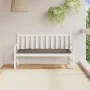 Cushion for garden bench in gray taupe melange fabric 150x50x7 cm by , Cushions for chairs and sofas - Ref: Foro24-4002561, P...