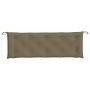Cushion for garden bench in gray taupe melange fabric 150x50x7 cm by , Cushions for chairs and sofas - Ref: Foro24-4002561, P...