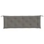 Cushion for garden bench in dark gray melange fabric 150x50x7 cm by , Cushions for chairs and sofas - Ref: Foro24-4002554, Pr...