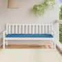 Cushion for garden bench in blue melange fabric 180x50x7 cm by , Cushions for chairs and sofas - Ref: Foro24-4002568, Price: ...