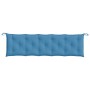Kissen für Gartenbank aus blau meliertem Stoff 180x50x7 cm. von , Kissen für Stühle und Sofas - Ref: Foro24-4002568, Preis: 3...