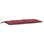 Cushion for garden bench, red wine melange fabric, 100x50x7 cm. by , Cushions for chairs and sofas - Ref: Foro24-4002540, Pri...
