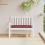 Cushion for garden bench, red wine melange fabric, 100x50x7 cm. by , Cushions for chairs and sofas - Ref: Foro24-4002540, Pri...