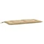 Kissen für Gartenbank 2 Stück Stoff Beige Melange 100x50x7 cm von , Kissen für Stühle und Sofas - Ref: Foro24-4002589, Preis:...