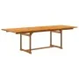 Juego comedor de jardín 9 pzas madera maciza acacia y textileno de , Conjuntos de jardín - Ref: Foro24-3279265, Precio: 1,00 ...