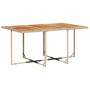 Set comedor de jardín 7 pzas con cojines ratán sintético beige de , Conjuntos de jardín - Ref: Foro24-3278043, Precio: 423,69...