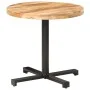Round bistro table rough mango wood Ø80x75 cm by vidaXL, Kitchen and dining tables - Ref: Foro24-320269, Price: 146,82 €, Dis...