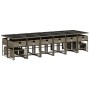 Garden dining set 17 pieces and gray synthetic rattan cushions by , Garden sets - Ref: Foro24-3278131, Price: 909,98 €, Disco...