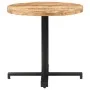 Round bistro table rough mango wood Ø80x75 cm by vidaXL, Kitchen and dining tables - Ref: Foro24-320269, Price: 146,82 €, Dis...