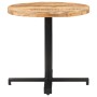 Round bistro table rough mango wood Ø80x75 cm by vidaXL, Kitchen and dining tables - Ref: Foro24-320269, Price: 148,71 €, Dis...